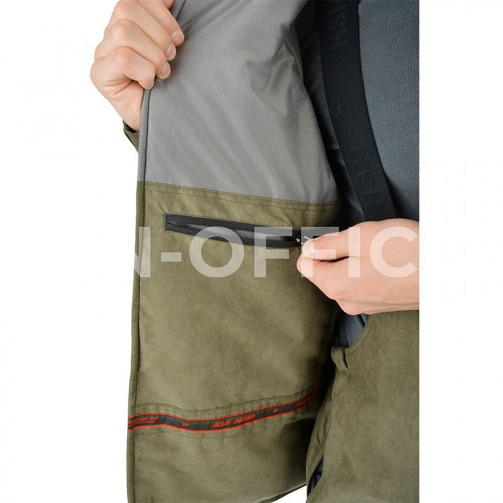 Костюм мужской зимний «Dikson I NEW» (Zamsha), олива 98123-24