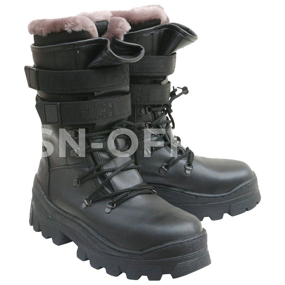 Сапоги зимние "Лось облегченные"(натуральный мех) 520