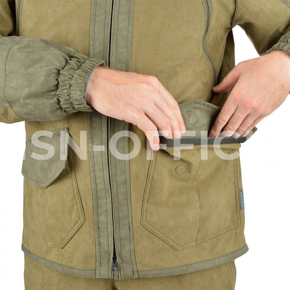 Костюм мужской демисезонный «Rambler I (-5)» (Zamsha), олива 98131-0